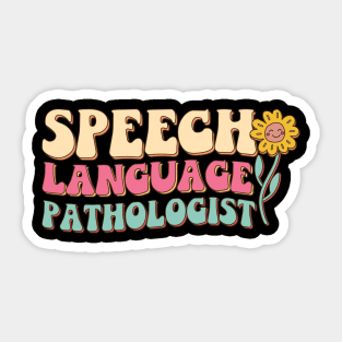 Speech Language Pathologist SLP Speech Therapy Pathology Sticker